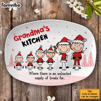 Personalized Christmas Gift Grandma's Kitchen Plate 29528 thumb 1