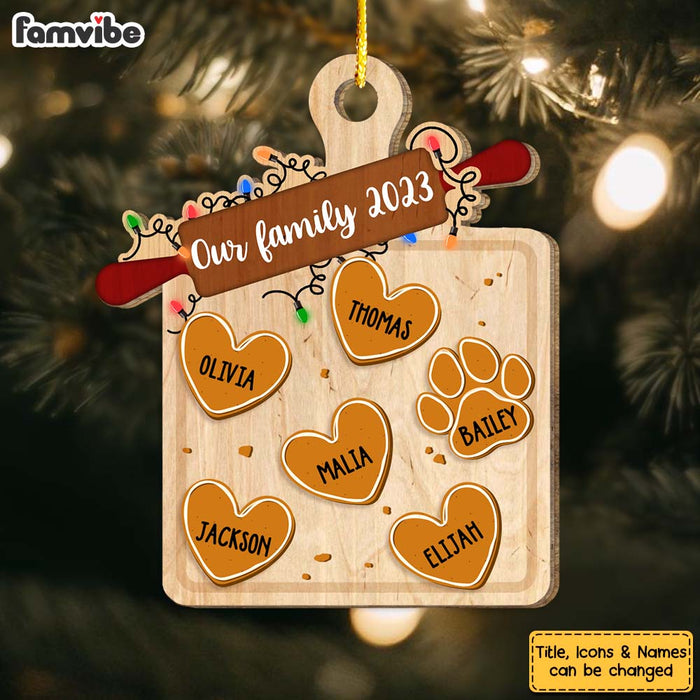 Personalized Our Family Cookie Batch Ornament 29529 1