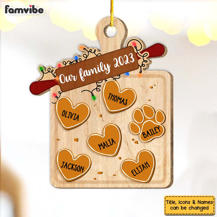 Personalized Our Family Cookie Batch Ornament 29529 1