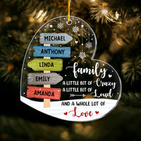 Personalized Gift For Family A Whole Lot Of Love Ornament 29543 thumb 1