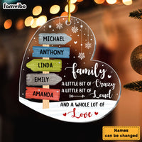 Personalized Gift For Family A Whole Lot Of Love Ornament 29543 thumb 1