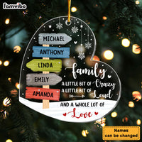 Personalized Gift For Family A Whole Lot Of Love Ornament 29543 thumb 1