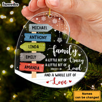 Personalized Gift For Family A Whole Lot Of Love Ornament 29543 thumb 1