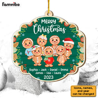 Personalized Christmas Gift  For Family Gingerbreads Ornament 29545 thumb 1