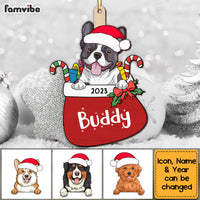 Personalized Gift For Family Christmas 2023 Dog Present Ornament 29546 thumb 1
