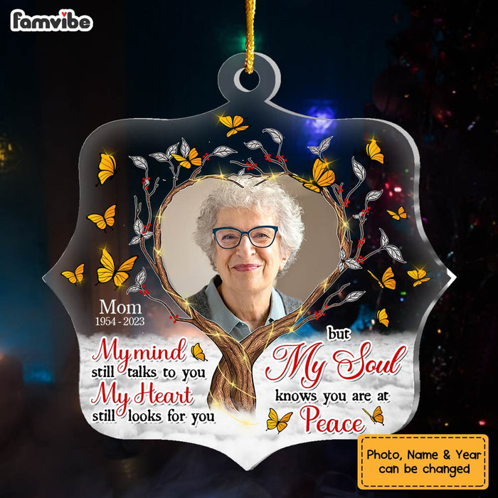 Personalized Memorial Gift You Are At Peace Photo Ornament 29548 1