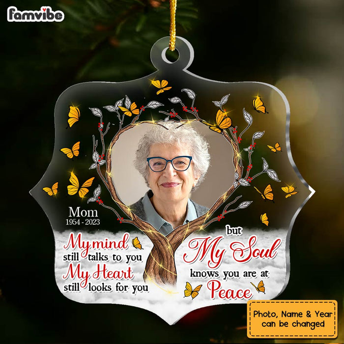 Personalized Memorial Gift You Are At Peace Photo Ornament 29548 1