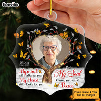 Personalized Memorial Gift You Are At Peace Photo Ornament 29548 thumb 1
