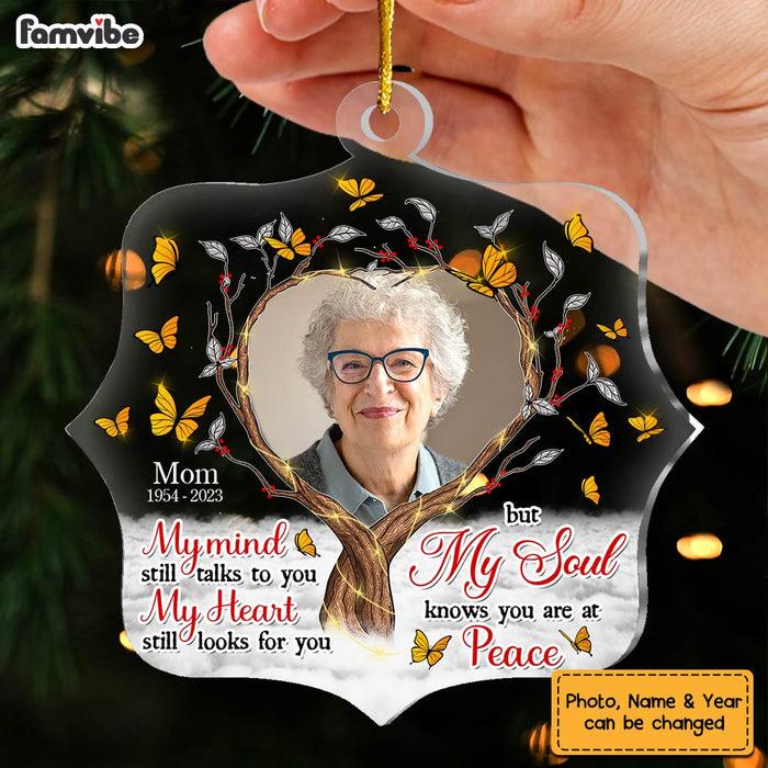Personalized Memorial Gift You Are At Peace Photo Ornament 29548 1