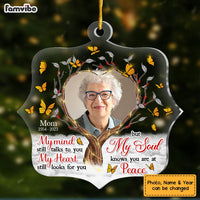 Personalized Memorial Gift You Are At Peace Photo Ornament 29548 thumb 1