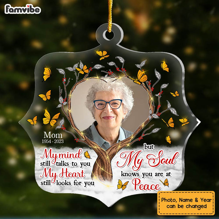 Personalized Memorial Gift You Are At Peace Photo Ornament 29548 1