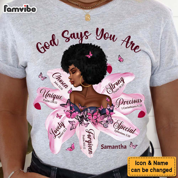 Personalized Gift For Daughter God Says You Are Shirt - Hoodie - Sweatshirt 29568 1