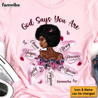Personalized Gift For Daughter God Says You Are Shirt - Hoodie - Sweatshirt 29568 thumb 1