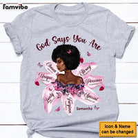 Personalized Gift For Daughter God Says You Are Shirt - Hoodie - Sweatshirt 29568 thumb 1