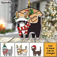 Personalized Gift For Cat Lovers Ornament 29573 thumb 1