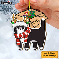 Personalized Gift For Cat Lovers Ornament 29573 thumb 1