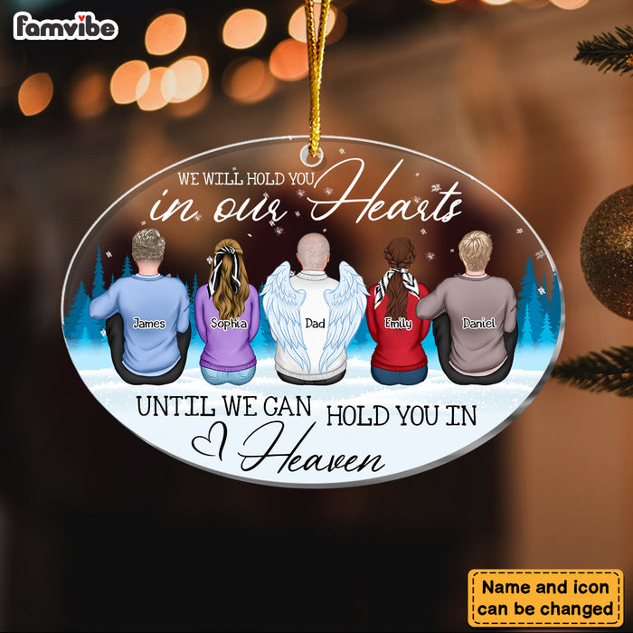 Personalized Memorial Gift Hold You In Heaven Ornament 29578 1