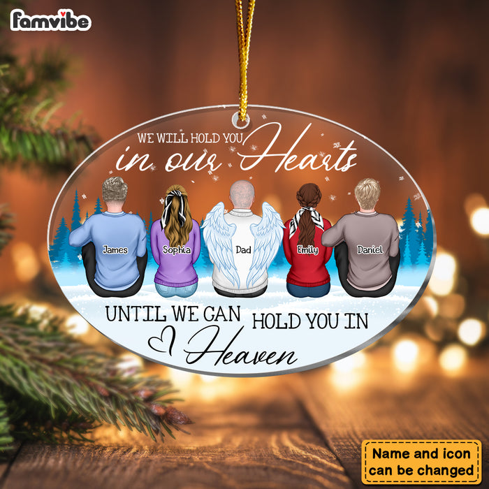 Personalized Memorial Gift Hold You In Heaven Ornament 29578 1