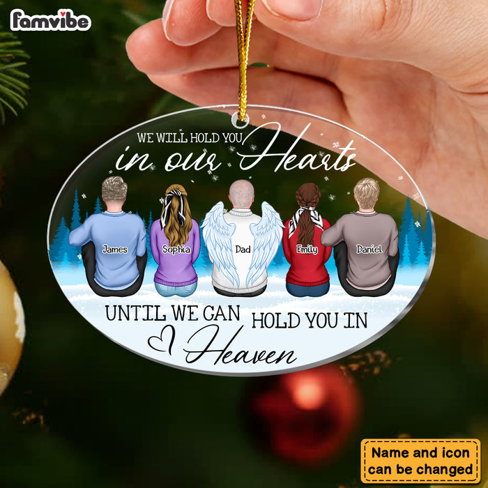 Personalized Memorial Gift Hold You In Heaven Ornament 29578 1