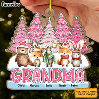 Personalized Gift For Grandma Woodland Animal Ornament 29580 thumb 1