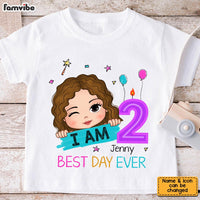 Personalized Birthday Gift For Granddaughter I Am 2 Kid T Shirt 29592 thumb 1