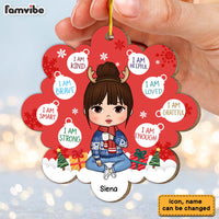 Personalized Gift For Granddaughter I Am Kind Ornament 29600 thumb 1