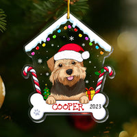 Personalized Christmas Gift For Dog Lovers  Dog House Ornament 29601 thumb 1