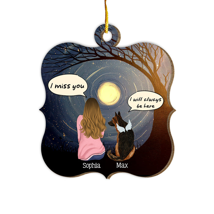 Personalized Gift For Pet Loss Ornament 29605 1