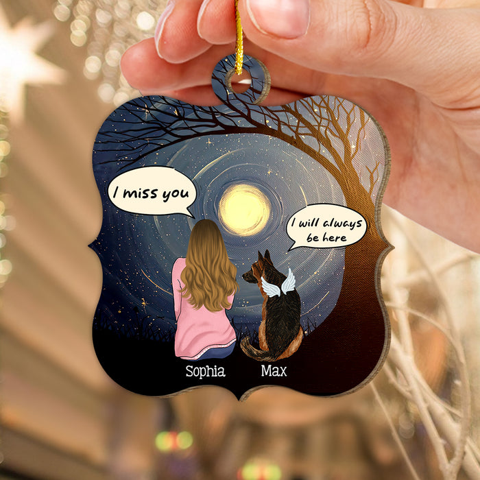 Personalized Gift For Pet Loss Ornament 29605 1