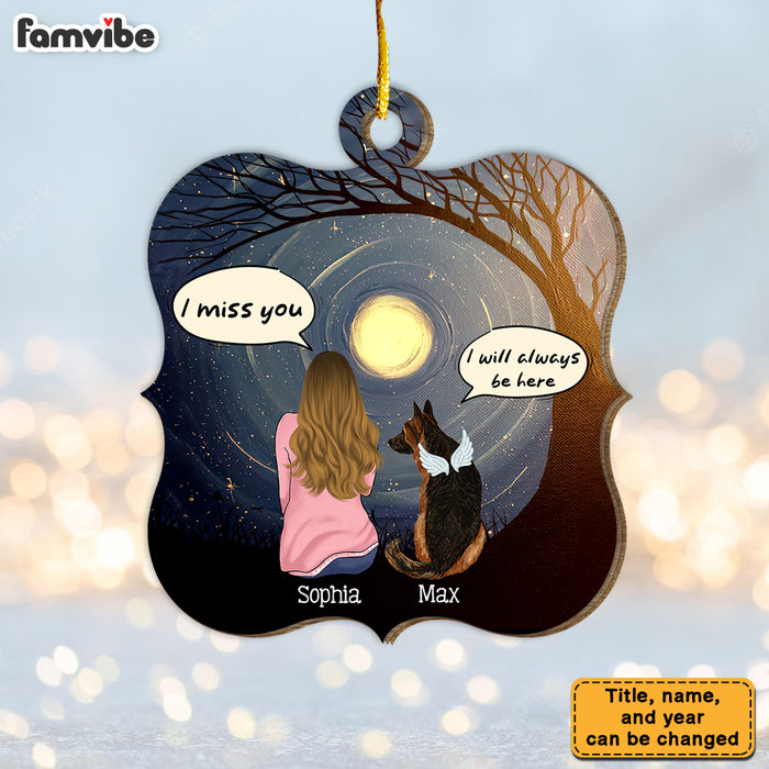 Personalized Gift For Pet Loss Ornament 29605 1