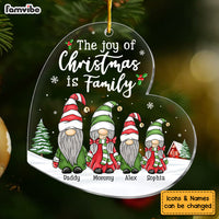 Personalized Gift For Family The Joy Of Christmas Is Family Ornament 29610 thumb 1