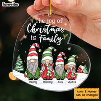 Personalized Gift For Family The Joy Of Christmas Is Family Ornament 29610 thumb 1