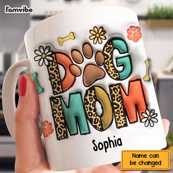 Personalized Happy Mother's Day Gift For Dog Mom Dog Lover Mug - Family  Panda - Unique gifting for family bonding