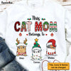 Personalized Christmas Gift For Cat Mom Shirt - Hoodie - Sweatshirt 29614 1