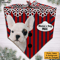 Personalized Christmas For Dog Mama's Boy Bandana 29617 thumb 1