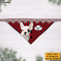 Personalized Christmas For Dog Mama's Boy Bandana 29617 thumb 1