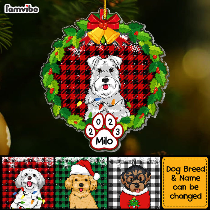 Personalized Christmas Gift For Dog Mom Ornament 29618 1