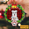 Personalized Christmas Gift For Dog Mom Ornament 29618 1