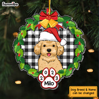 Personalized Christmas Gift For Dog Mom Ornament 29618 thumb 1