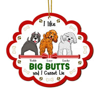 Personalized I Like Big Butts And I Cannot Lie Ornament 29621 thumb 1