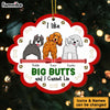 Personalized I Like Big Butts And I Cannot Lie Ornament 29621 1