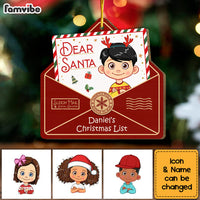 Personalized Christmas Gift For Grandson Christmas List Ornament 29622 thumb 1