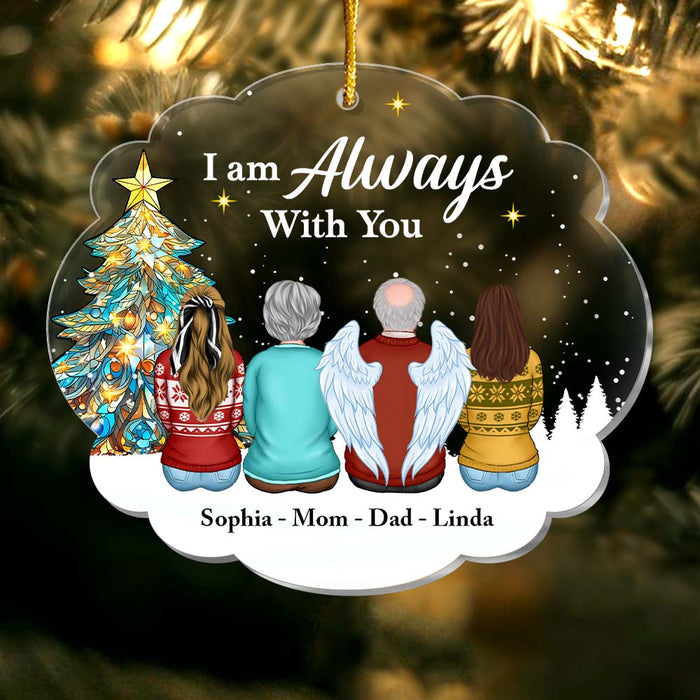 Personalized Christmas Light Memorial Always With You Ornament 29623 1