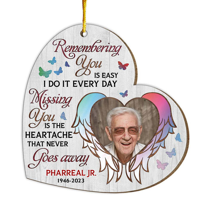 Personalized Memorial Christmas Ornament For Loss Of Mom Dad 29625 1