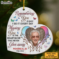 Personalized Memorial Christmas Ornament For Loss Of Mom Dad 29625 thumb 1