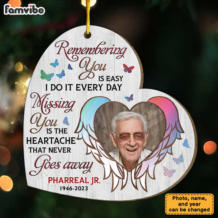Personalized Memorial Christmas Ornament For Loss Of Mom Dad 29625 1