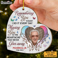 Personalized Memorial Christmas Ornament For Loss Of Mom Dad 29625 thumb 1
