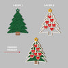 Personalized Gift For Family Christmas Tree 2 Layered Mix Ornament 29634 1
