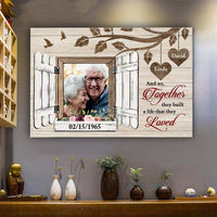 Personalized Gift For Couple Custom Photo Canvas 29636 thumb 1
