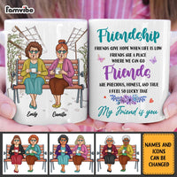 Personalized Friends Gift I Feel So Lucky That  My Friend Is You Mug 31217 thumb 1